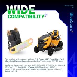 [Lifetime Warranty] 862-1211-211-16 AM138068 Starter Solenoid Relay 12V thumbnail 4