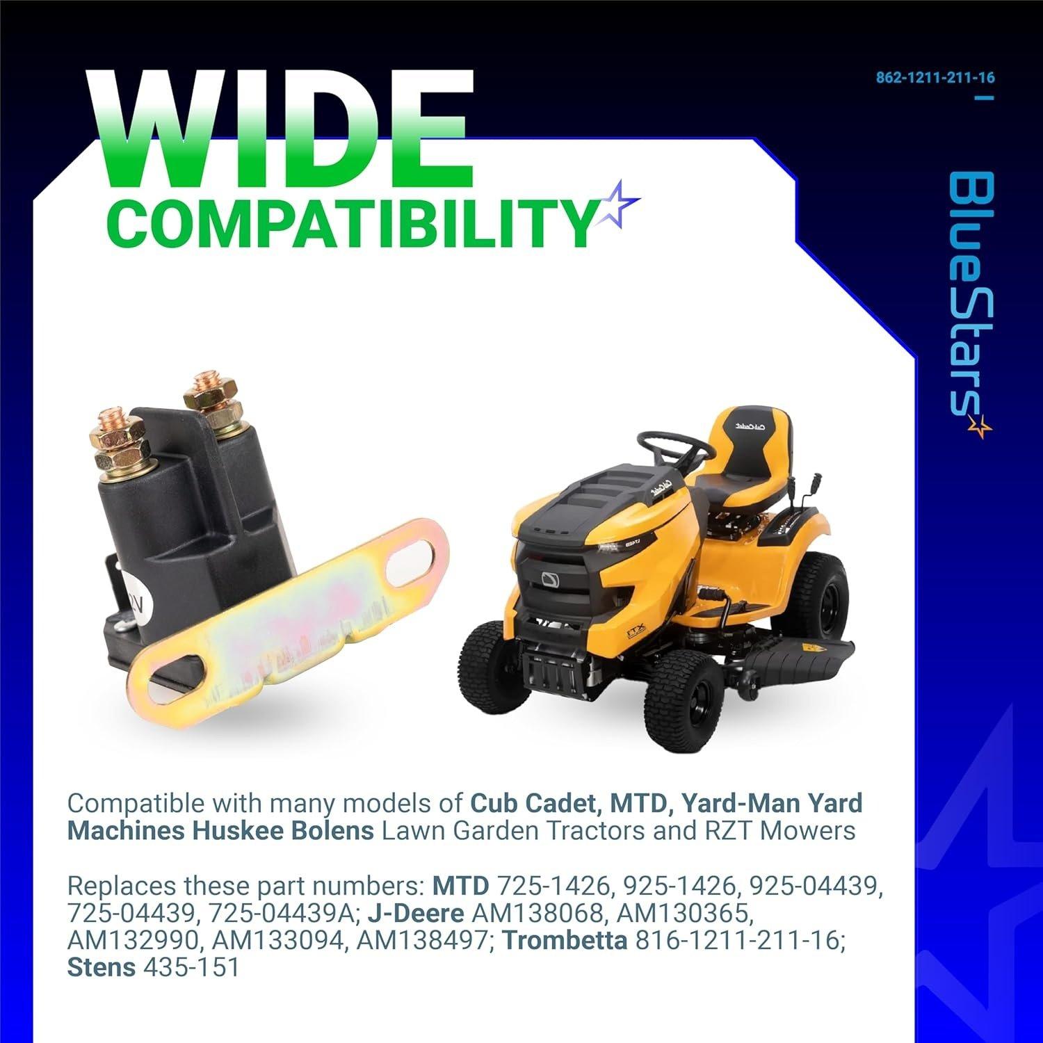 [Lifetime Warranty] 862-1211-211-16 AM138068 Starter Solenoid Relay 12V image 4