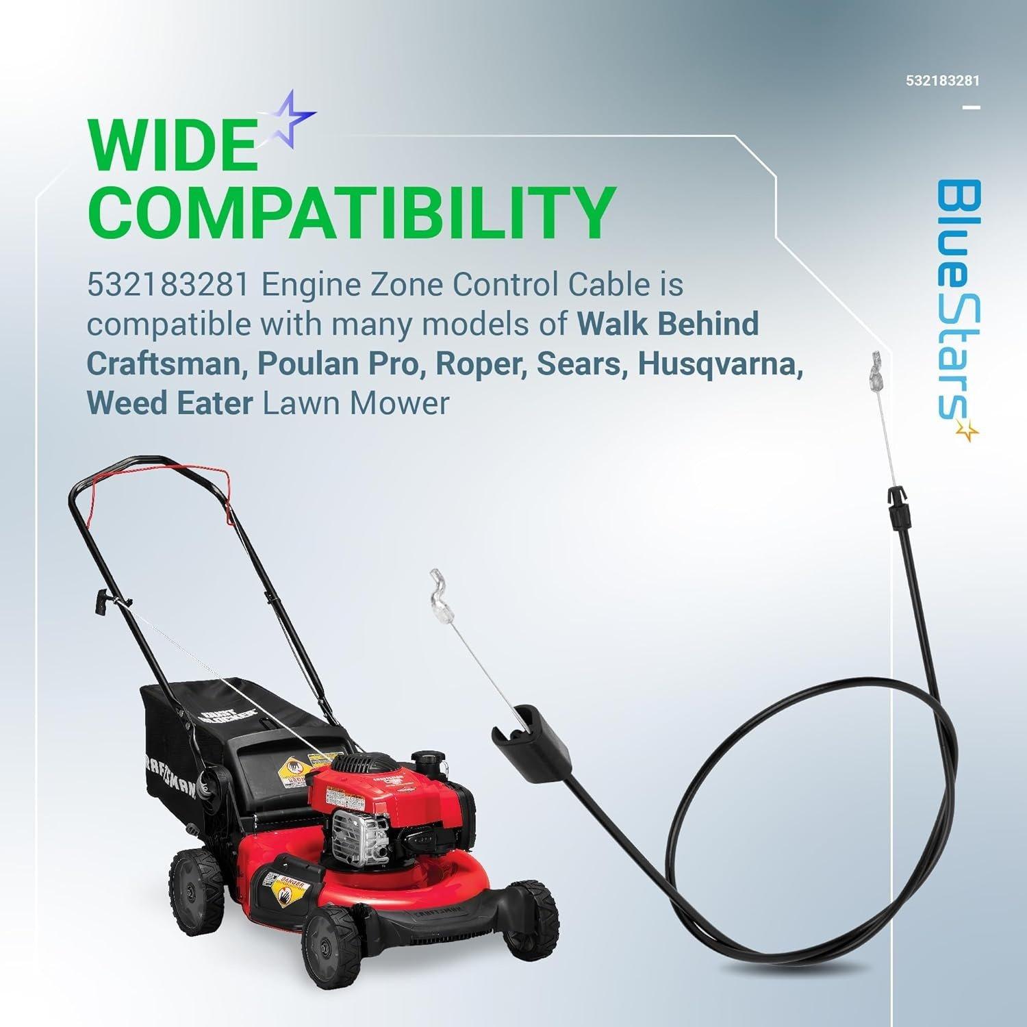 [Lifetime Warranty] 2 pcs 532183281 183281 Engine Zone Control Cable image 3