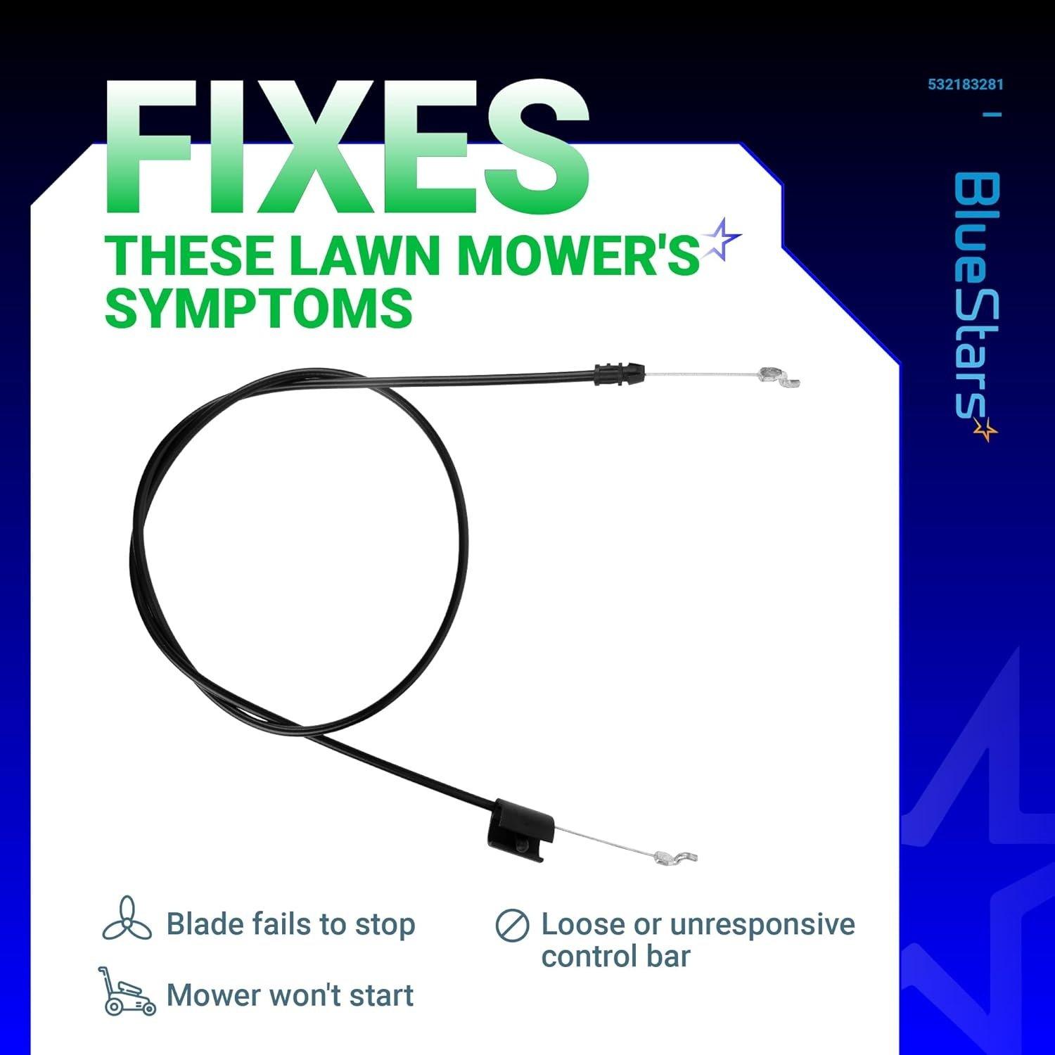 [Lifetime Warranty] 2 pcs 532183281 183281 Engine Zone Control Cable image 2