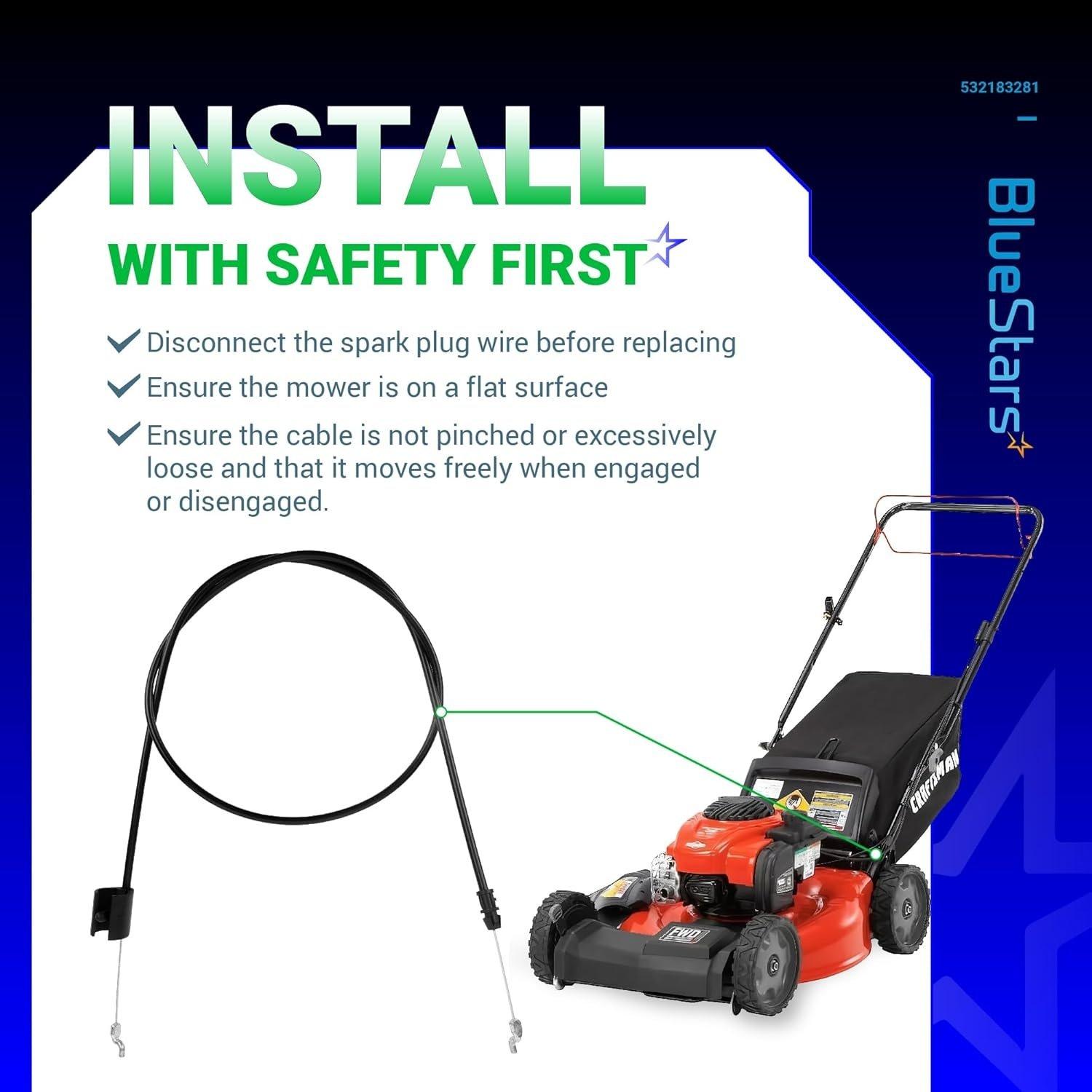 [Lifetime Warranty] 2 pcs 532183281 183281 Engine Zone Control Cable image 7