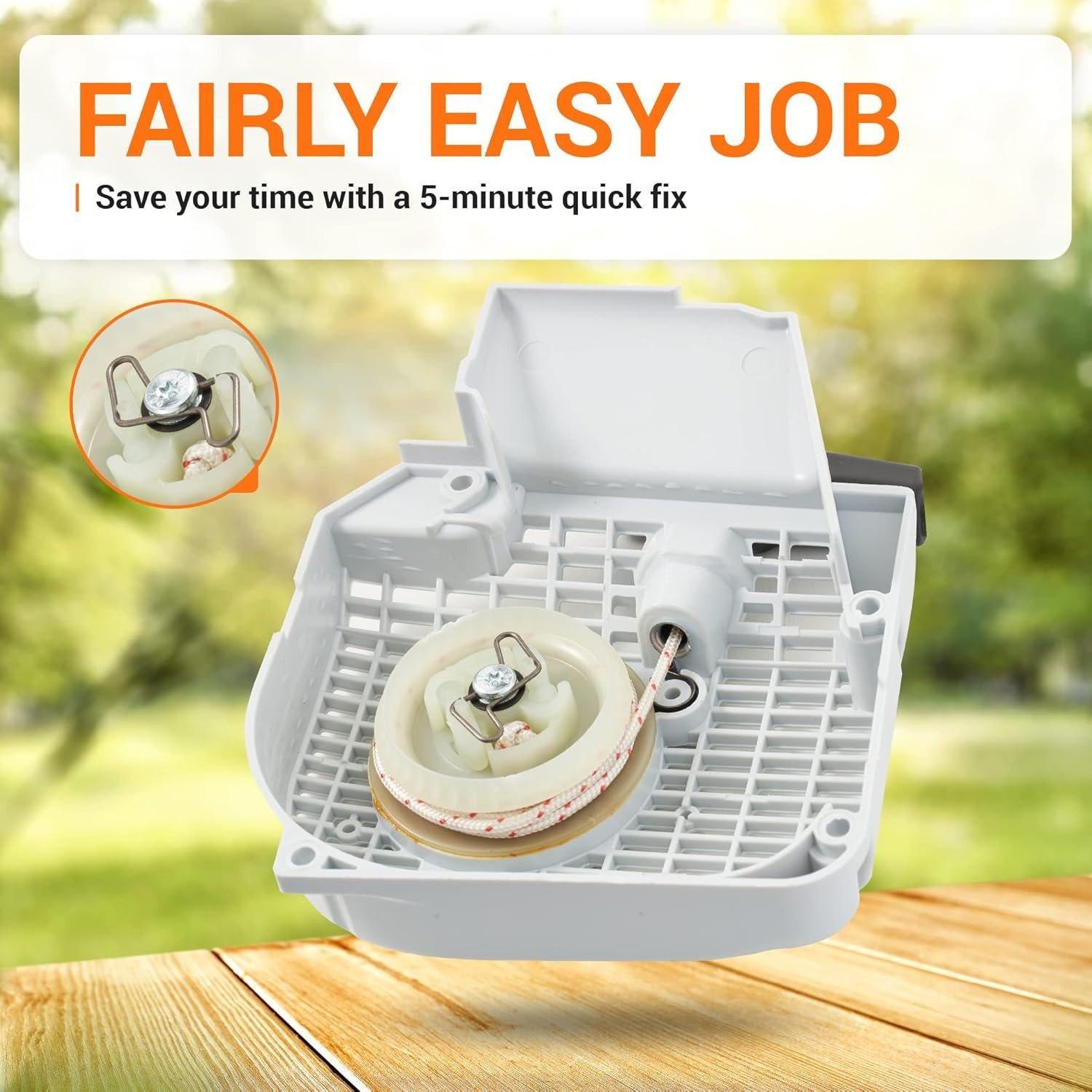 1123 080 1802 Recoil Starter Assembly image 4