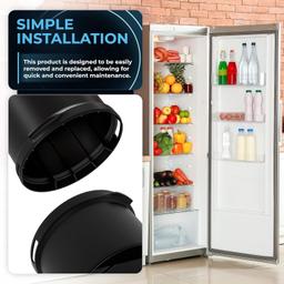 [Lifetime Warranty] 2260518B 2260502B Refrigerator Water Filter Cap - Compatible with Whirlpool & Kenmore Refrigerators - Replaces WP2260518B WP2260518BVP PS11739970 thumbnail 3