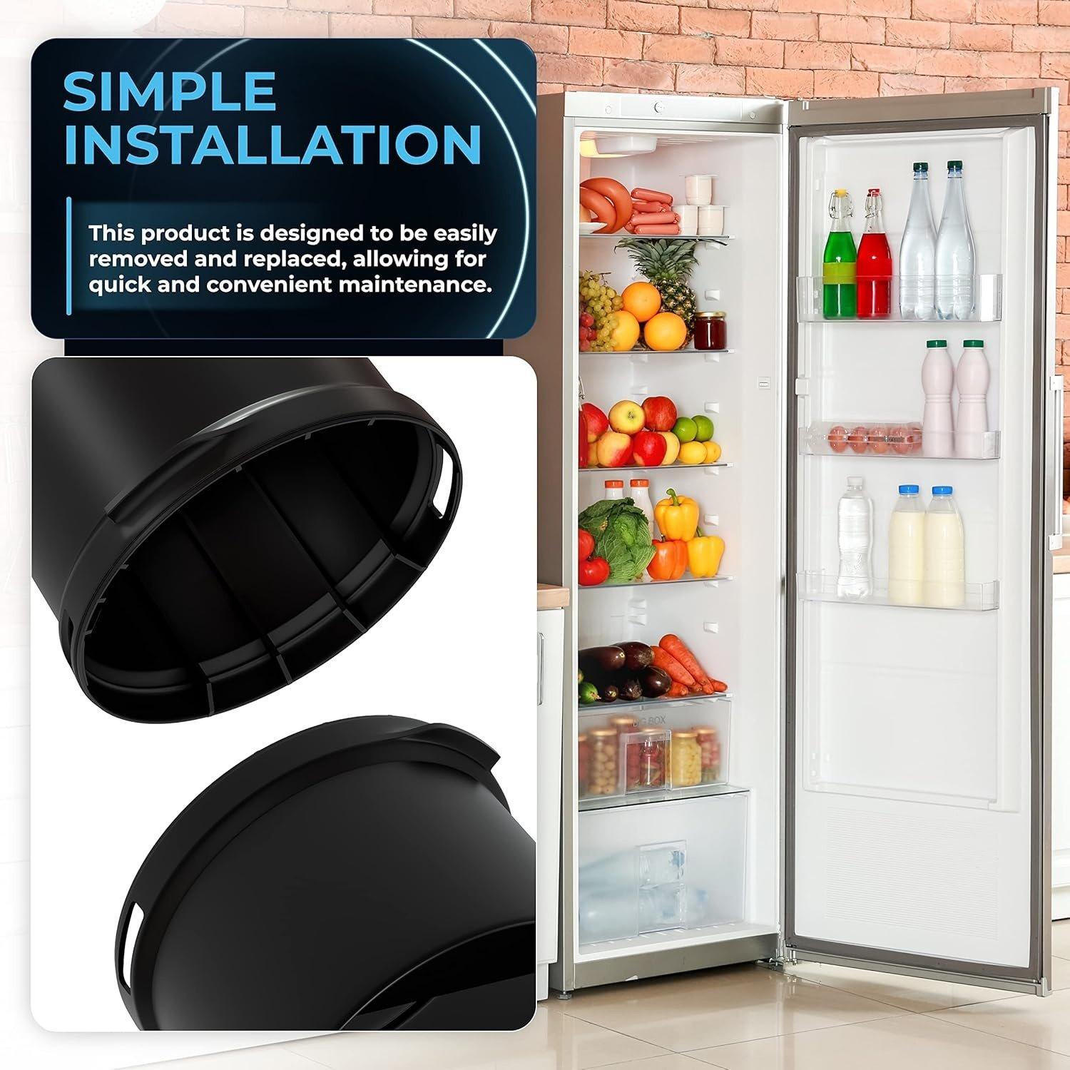 [Lifetime Warranty] 2260518B 2260502B Refrigerator Water Filter Cap - Compatible with Whirlpool & Kenmore Refrigerators - Replaces WP2260518B WP2260518BVP PS11739970 image 3