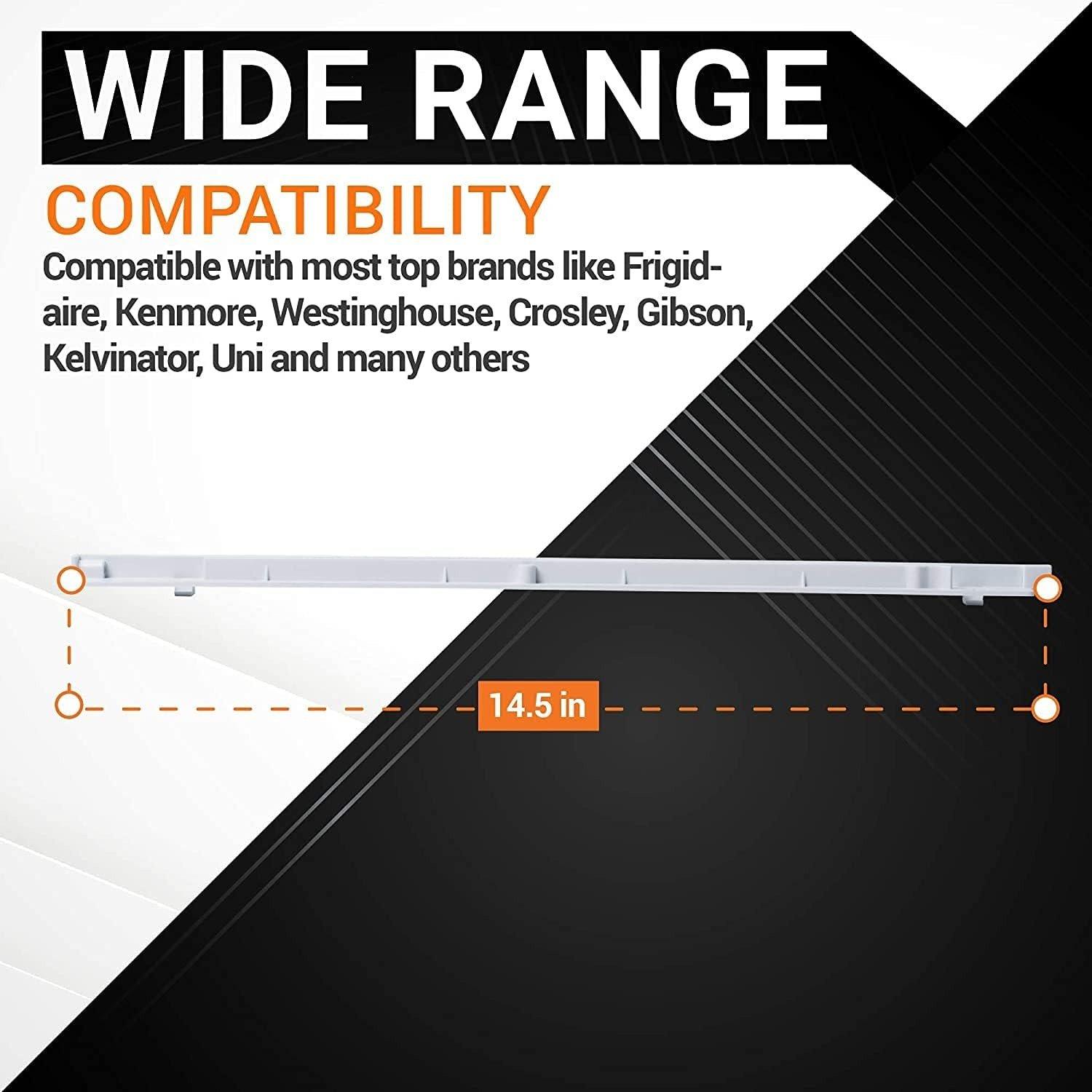 [Lifetime Warranty] 240530601 Refrigerator Pan Hanger Replacement (Left Side) – Compatible with Frigidaire & Kenmore Refrigerators – Replaces 24046040 917557 AP2116589 PS430916 image 1