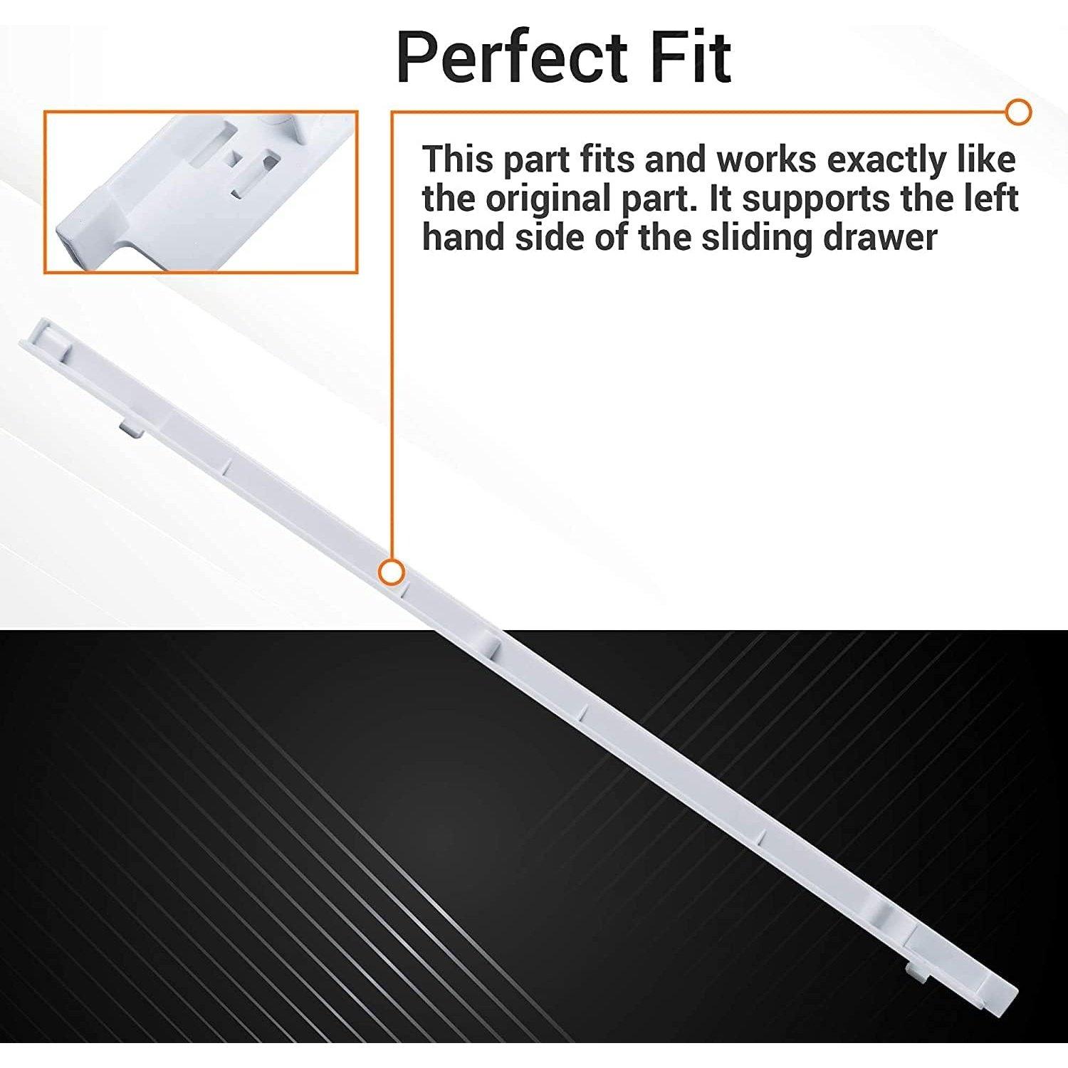 [Lifetime Warranty] 240530601 Refrigerator Pan Hanger Replacement (Left Side) – Compatible with Frigidaire & Kenmore Refrigerators – Replaces 24046040 917557 AP2116589 PS430916 image 4