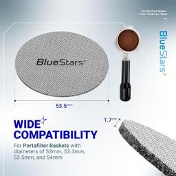 [Lifetime Warranty] 2-pack 53.3mm Espresso Puck Screen 1.7mm thumbnail 5