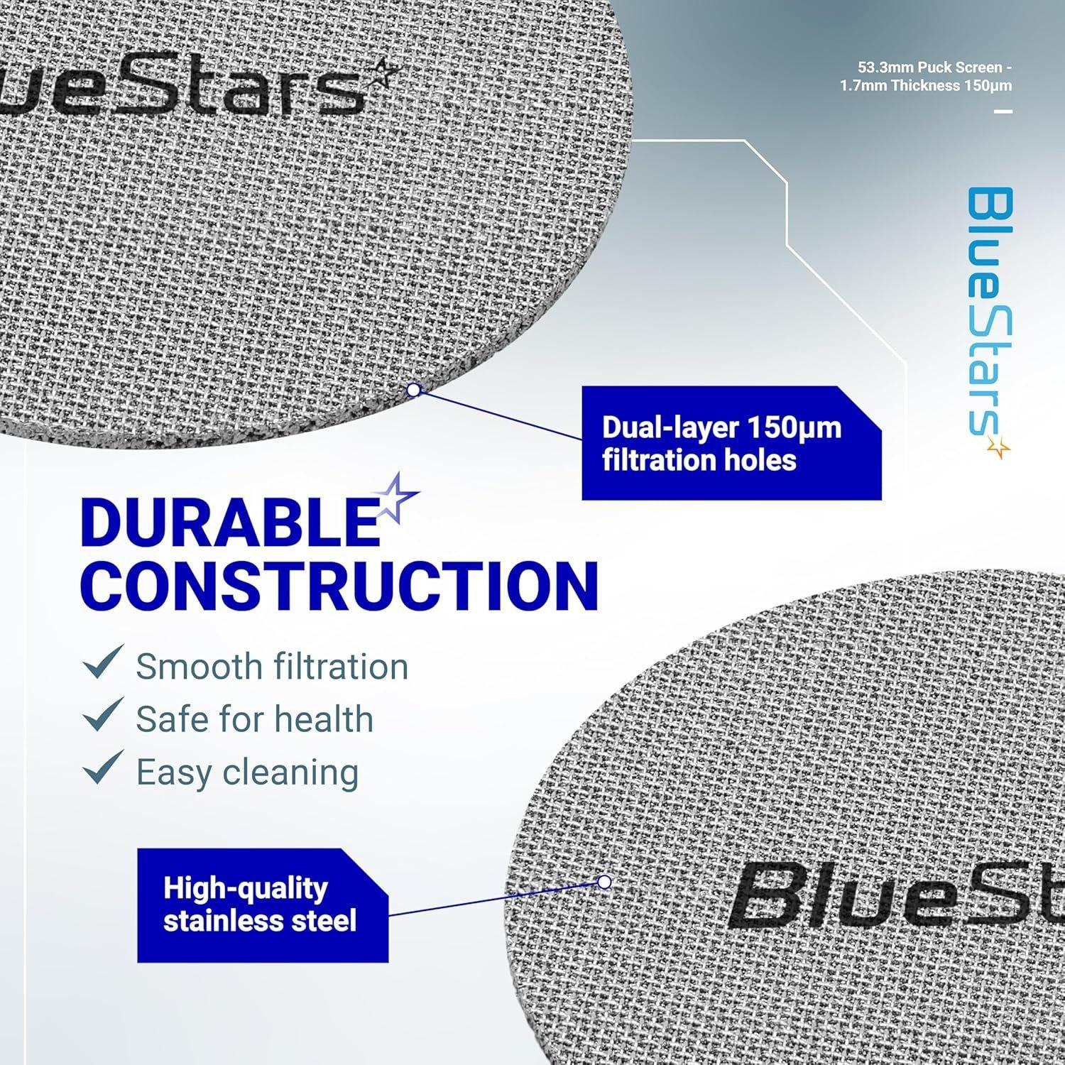 [Lifetime Warranty] 2-pack 53.3mm Espresso Puck Screen 1.7mm image 6