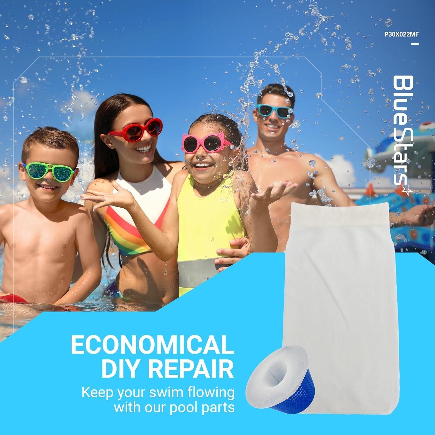 [Lifetime Warranty] P30X022MF/PBW022MF Pool Vacuum Cleaner Micro Filter Bags - Pack of 10 image 3