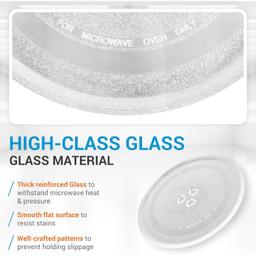Microwave Glass Plate 9.6" / 24.5cm thumbnail 1