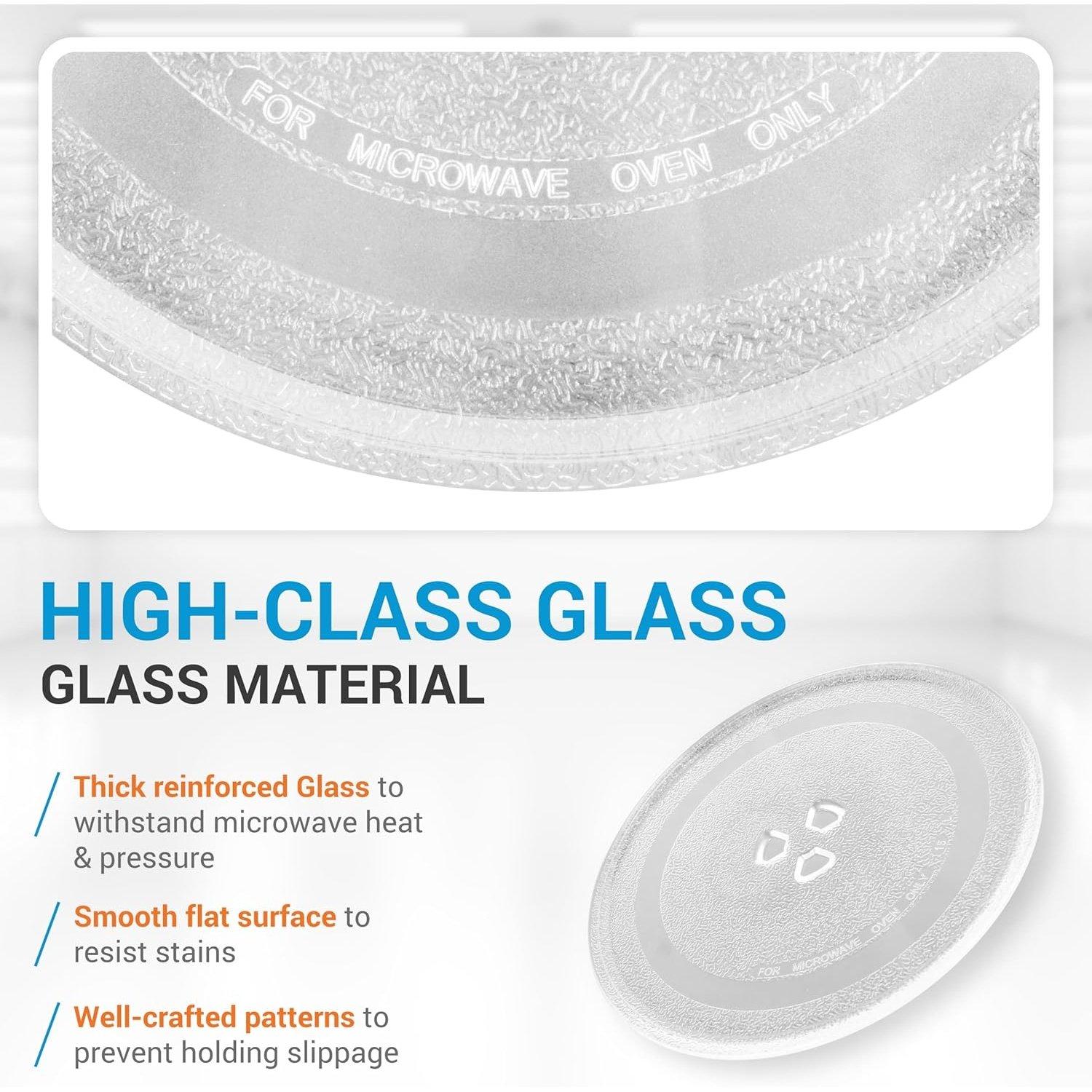 Microwave Glass Plate 9.6" / 24.5cm image 1