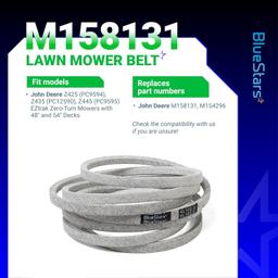 [Lifetime Warranty] Mower Deck Belt M154296 M158131 152.3" x 0.5" thumbnail 3