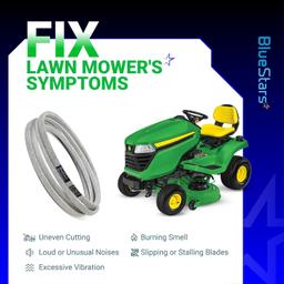 [Lifetime Warranty] Mower Deck Belt M154296 M158131 152.3" x 0.5" thumbnail 6
