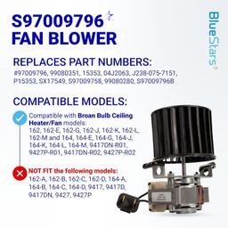 [Lifetime Warranty] 99080351 S97009796 Heater Fan Blower thumbnail 7