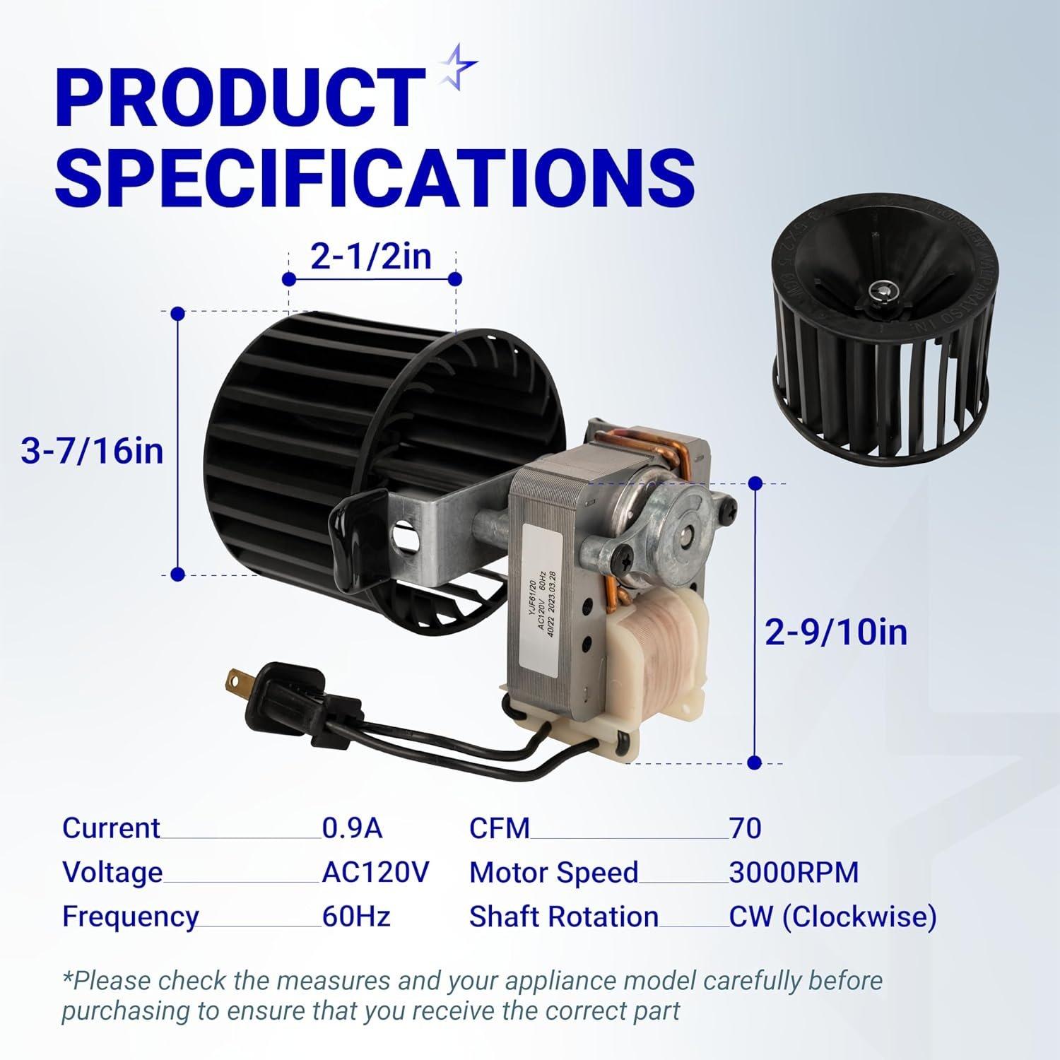 [Lifetime Warranty] 99080351 S97009796 Heater Fan Blower image 8