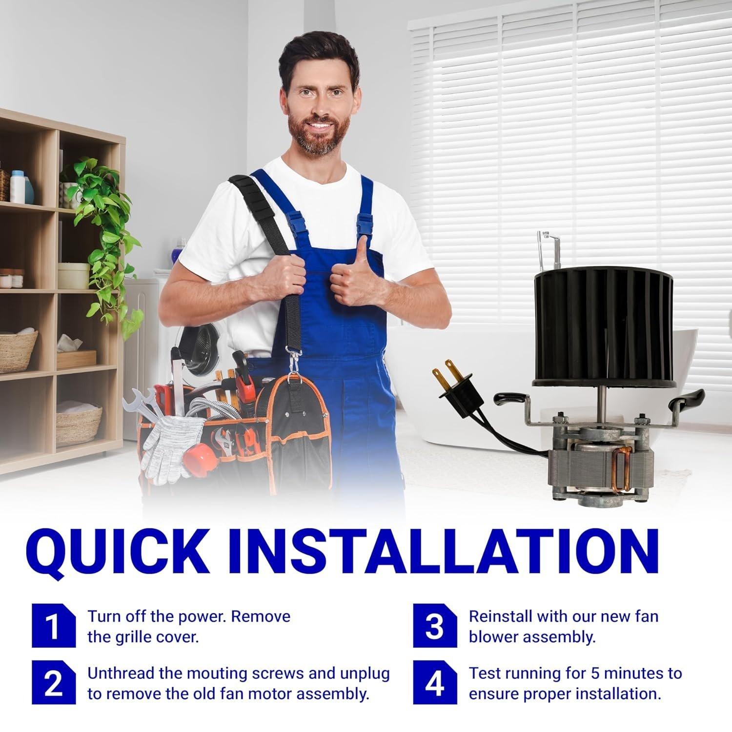 [Lifetime Warranty] 99080351 S97009796 Heater Fan Blower image 5