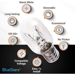 [Lifetime Warranty] E12 T20 25W Incandescent Bulbs Salt Lamp 120V - Pack of 14 thumbnail 2
