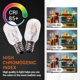 [Lifetime Warranty] E12 T20 25W Incandescent Bulbs Salt Lamp 120V - Pack of 14 thumbnail 3