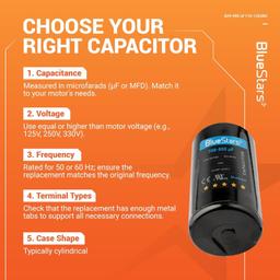 [Lifetime Warranty] [UL Certified] 829-995 uF MFD 110-125 VAC ±20% Round Motor Start Capacitor 50/60 Hz - Replaces 6FLL8, PMJ829 thumbnail 9