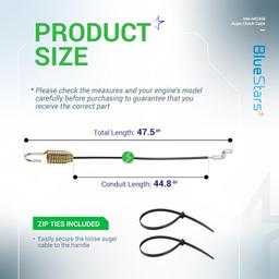 [Lifetime Warranty] 946-04230B Auger Clutch Cable - Pack of 2 thumbnail 6