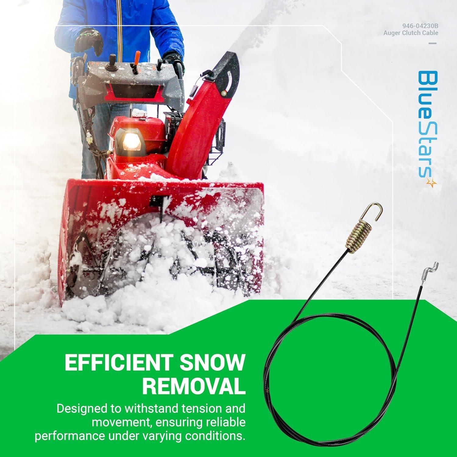 [Lifetime Warranty] 946-04230B Auger Clutch Cable - Pack of 2 image 2