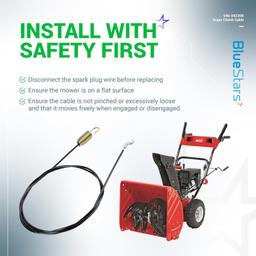 [Lifetime Warranty] 946-04230B Auger Clutch Cable - Pack of 2 thumbnail 7