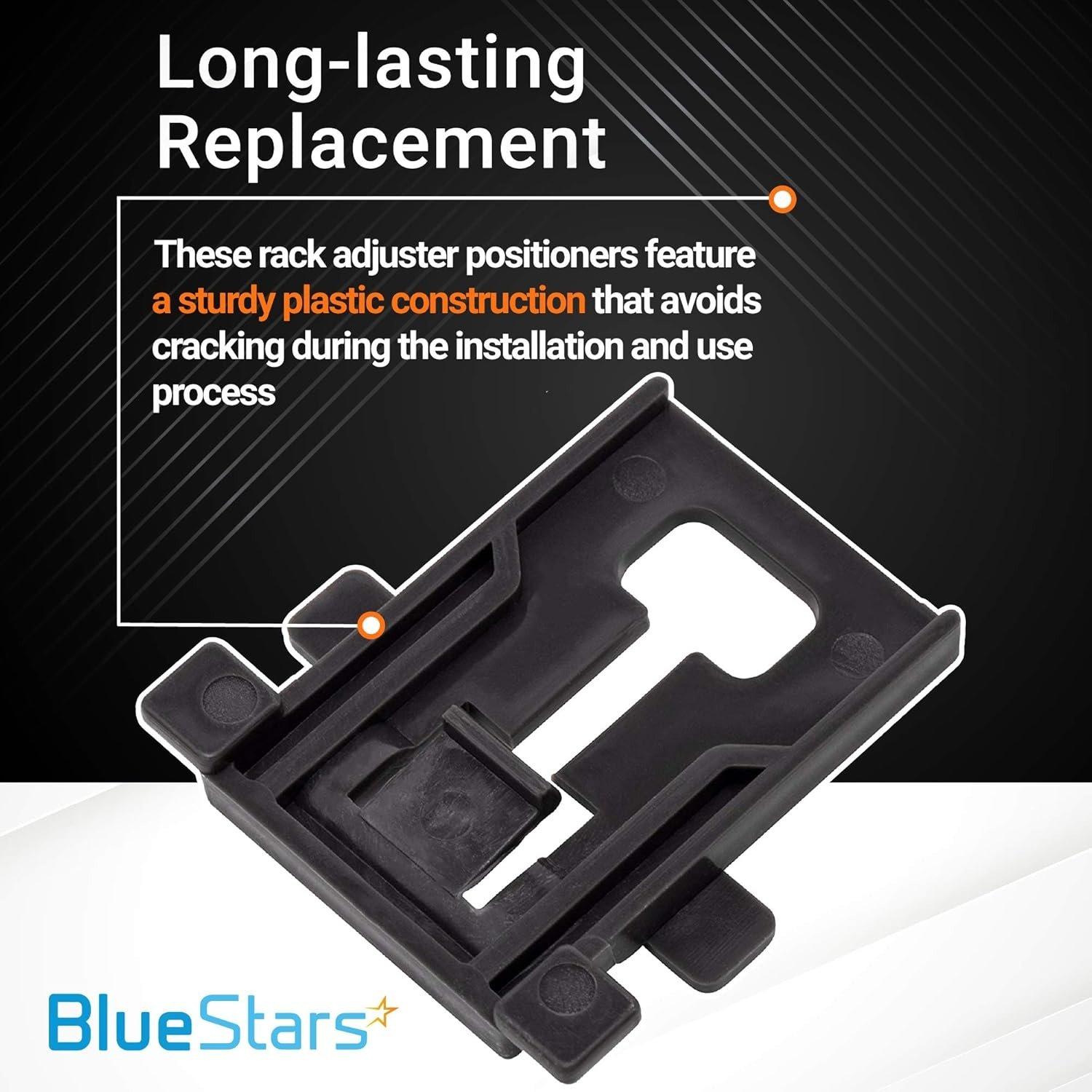 [Lifetime Warranty] W10195840 Dishwasher Rack Adjuster Positioner - Compatible with Whirlpool Kenmore KitchenAid Dishwashers - Replaces WPW10195840 PS11750093 1872228 - Pack of 2 image 4