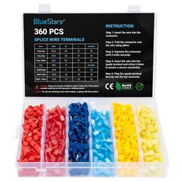 [Lifetime Warranty] 360 PCS T-Tap Splice Wire Terminals and thumbnail 0