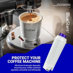 [Lifetime Warranty] Coffee Machine Water Filters - Compatible with Delonghi Coffee Machines DLSC002 included Delonghi ECAM ESAN ETAM BCO410 BCO420 EC680 - Pack of 4 thumbnail 3