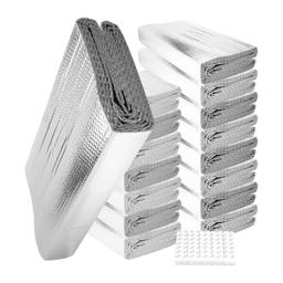 [Lifetime Warranty] 16-pack Double Bubble Insulation Panel (24 x 48 in) with Adhesive Tape thumbnail 0