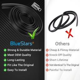 [Lifetime Warranty] W10542314 Dishwasher Door Gasket & Strike Kit - Compatible with Whirlpool Kenmore Maytag Dishwashers - Replaces W10284090 W10300589 W10350162 AP5650274 thumbnail 2