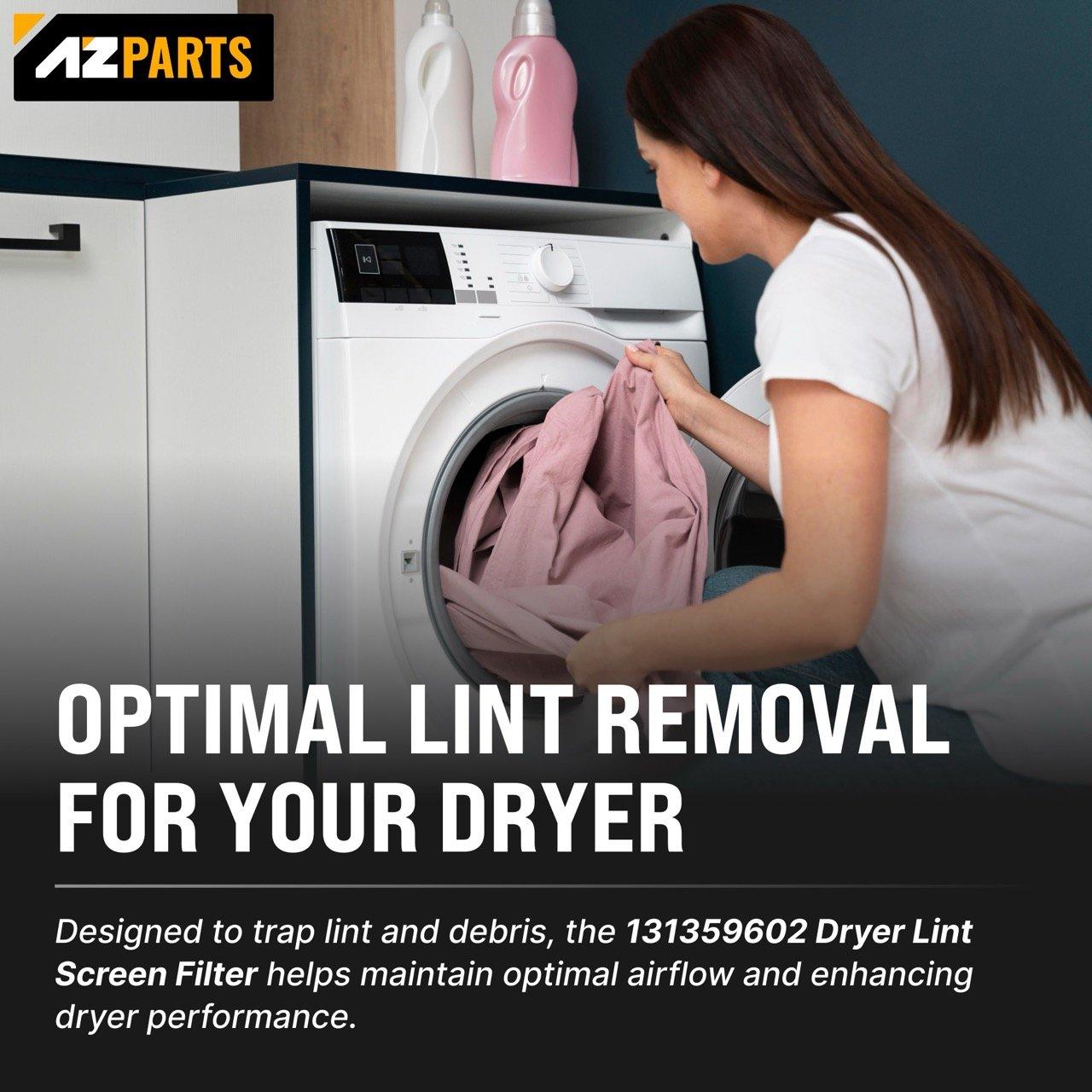 [Lifetime Warranty] 131359600 Dryer Lint Filter Case Screen Replacement - Compatible with Frigidaire Crosley Electrolux - Replaces 5304516871, 131152700, 131359601, 131359602, 131359603, 5304516872 image 1