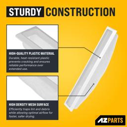 [Lifetime Warranty] 131359600 Dryer Lint Filter Case Screen Replacement - Compatible with Frigidaire Crosley Electrolux - Replaces 5304516871, 131152700, 131359601, 131359602, 131359603, 5304516872 thumbnail 3