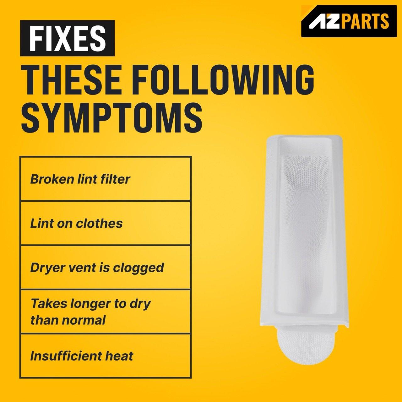 [Lifetime Warranty] 131359600 Dryer Lint Filter Case Screen Replacement - Compatible with Frigidaire Crosley Electrolux - Replaces 5304516871, 131152700, 131359601, 131359602, 131359603, 5304516872 image 4