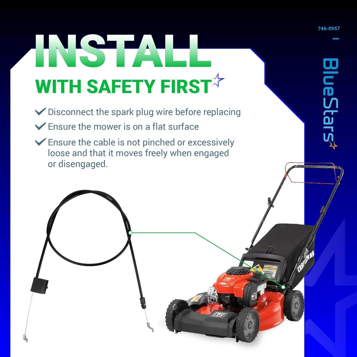 [Lifetime Warranty] 746-0957 946-0957 Engine Zone Control Cable - Pack of 2 image 2