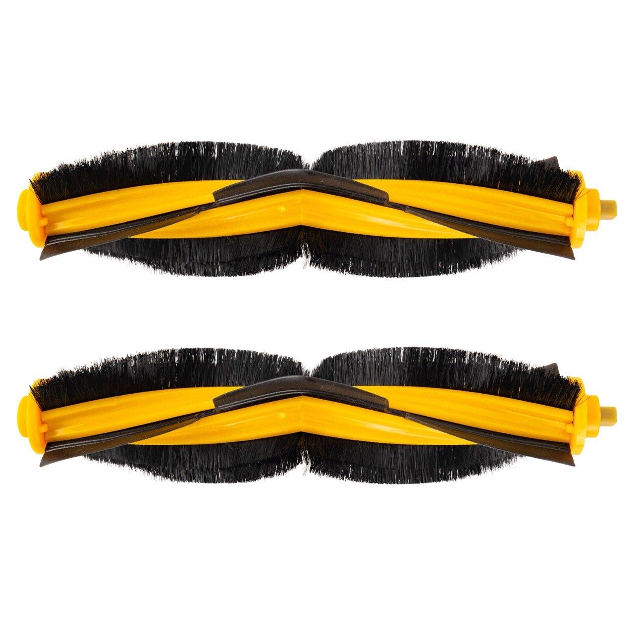 [Lifetime Warranty] Main Brush Rollers Replacement for Ecovacs Deebot OZMO T8, T8 AIVI, T9, N8, N8+, N8 Pro Plus, X1, X1 Turbo, X1 Plus, T10 Plus, 920, 950, T5, N10 Plus Robot Vacuums - Pack of 2 image 0