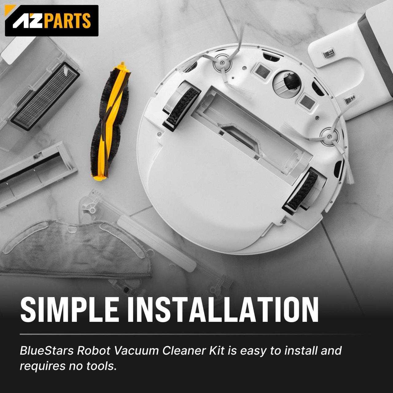 [Lifetime Warranty] Main Brush Rollers Replacement for Ecovacs Deebot OZMO T8, T8 AIVI, T9, N8, N8+, N8 Pro Plus, X1, X1 Turbo, X1 Plus, T10 Plus, 920, 950, T5, N10 Plus Robot Vacuums - Pack of 2 image 3