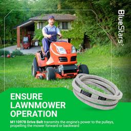[Lifetime Warranty] Mower Drive Belt M110978 102" x 0.5" thumbnail 3