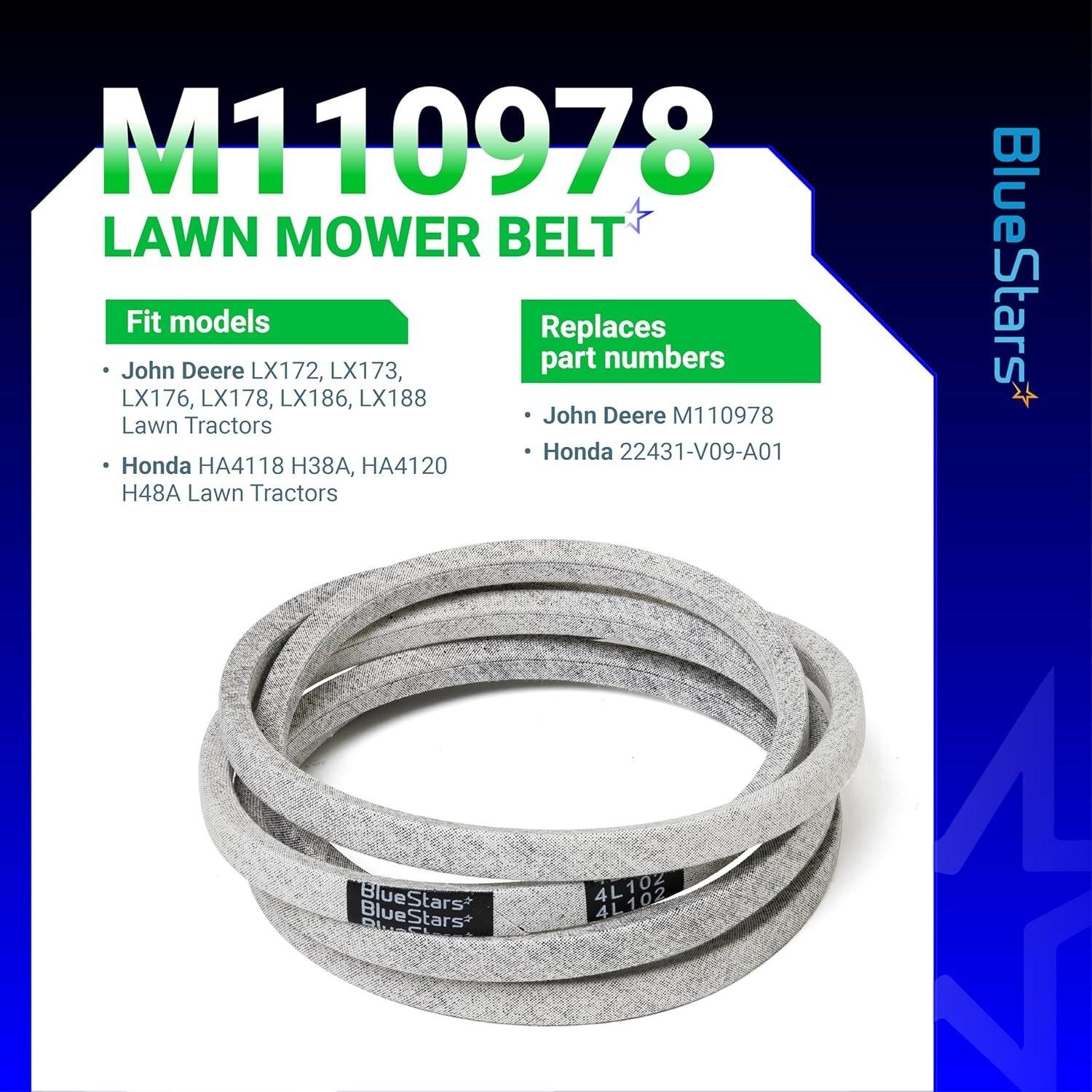 [Lifetime Warranty] Mower Drive Belt M110978 102" x 0.5" image 7