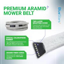 [Lifetime Warranty] Mower Drive Belt M110978 102" x 0.5" thumbnail 8