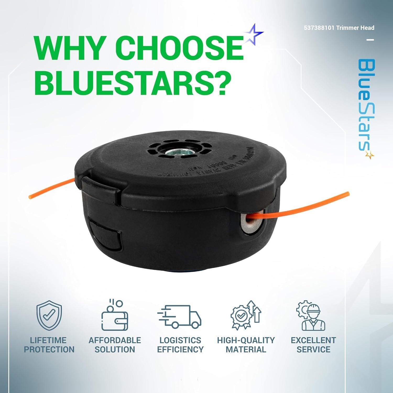 T35 Tap Advance Trimmer Head 537388101 for Husqvarna image 1