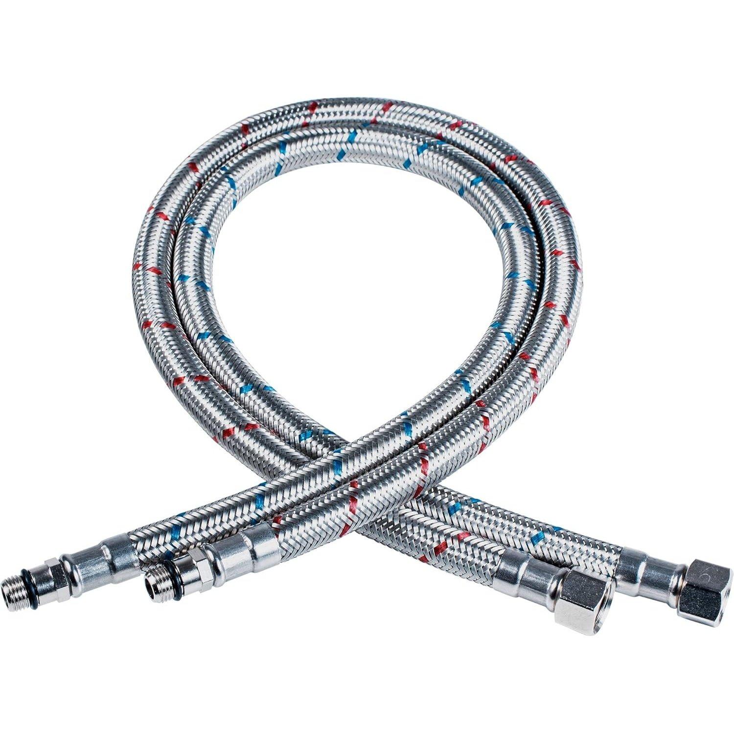 Stainless 24-inch Bathroom Kitchen Faucet Connector image 0