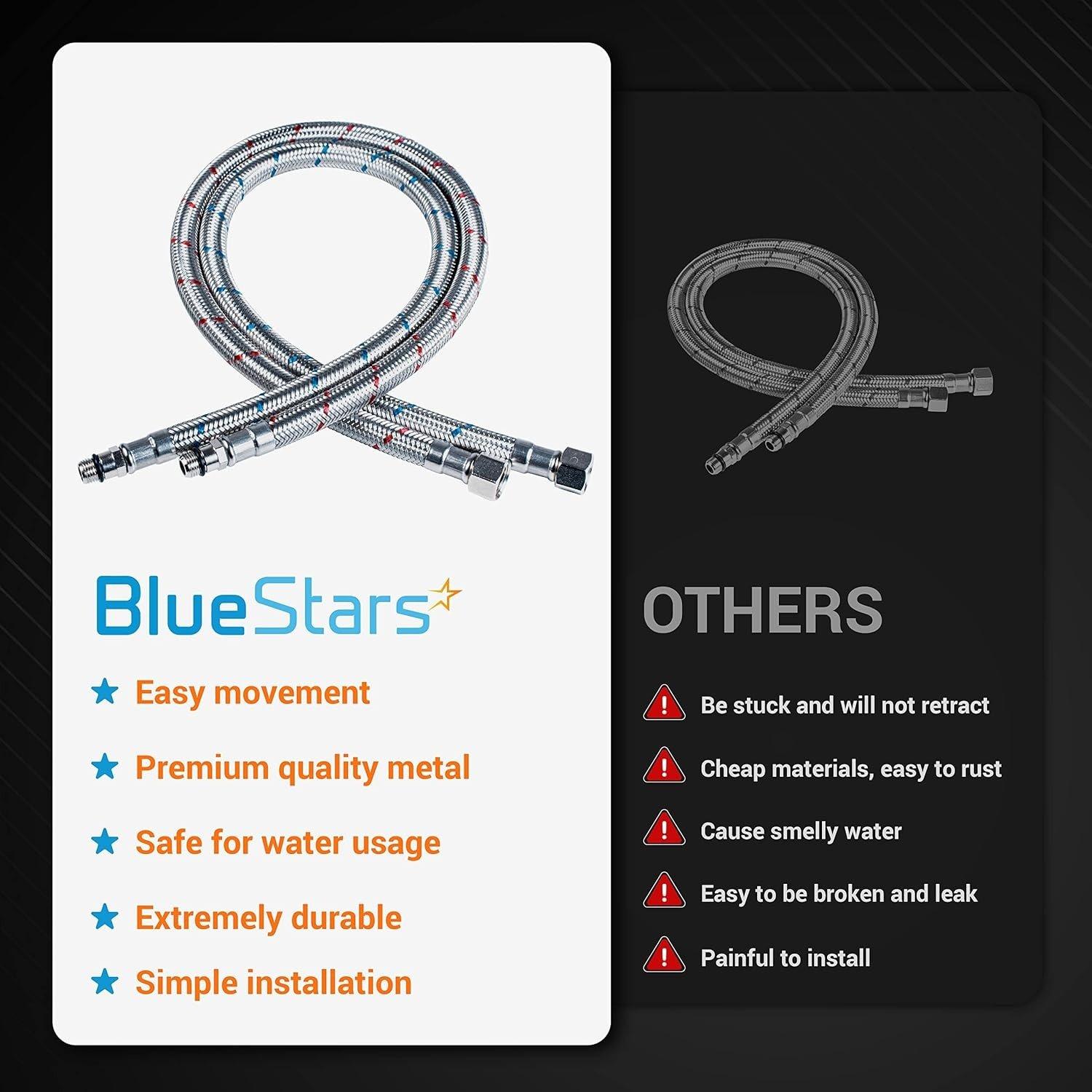 Stainless 24-inch Bathroom Kitchen Faucet Connector image 4