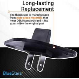 [Lifetime Warranty] 134587700 Dryer Control Thermistor - 10K Ohms of Resistance - Compatible with Frigidaire & Kenmore Dryers - Replaces 1156925 134216500 AP3866842 PS1149368 thumbnail 4