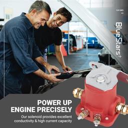 [Lifetime Warranty] 12V Heavy Duty SW3 Hot Rod Starter Solenoid SS581T/ ALL7620 thumbnail 1