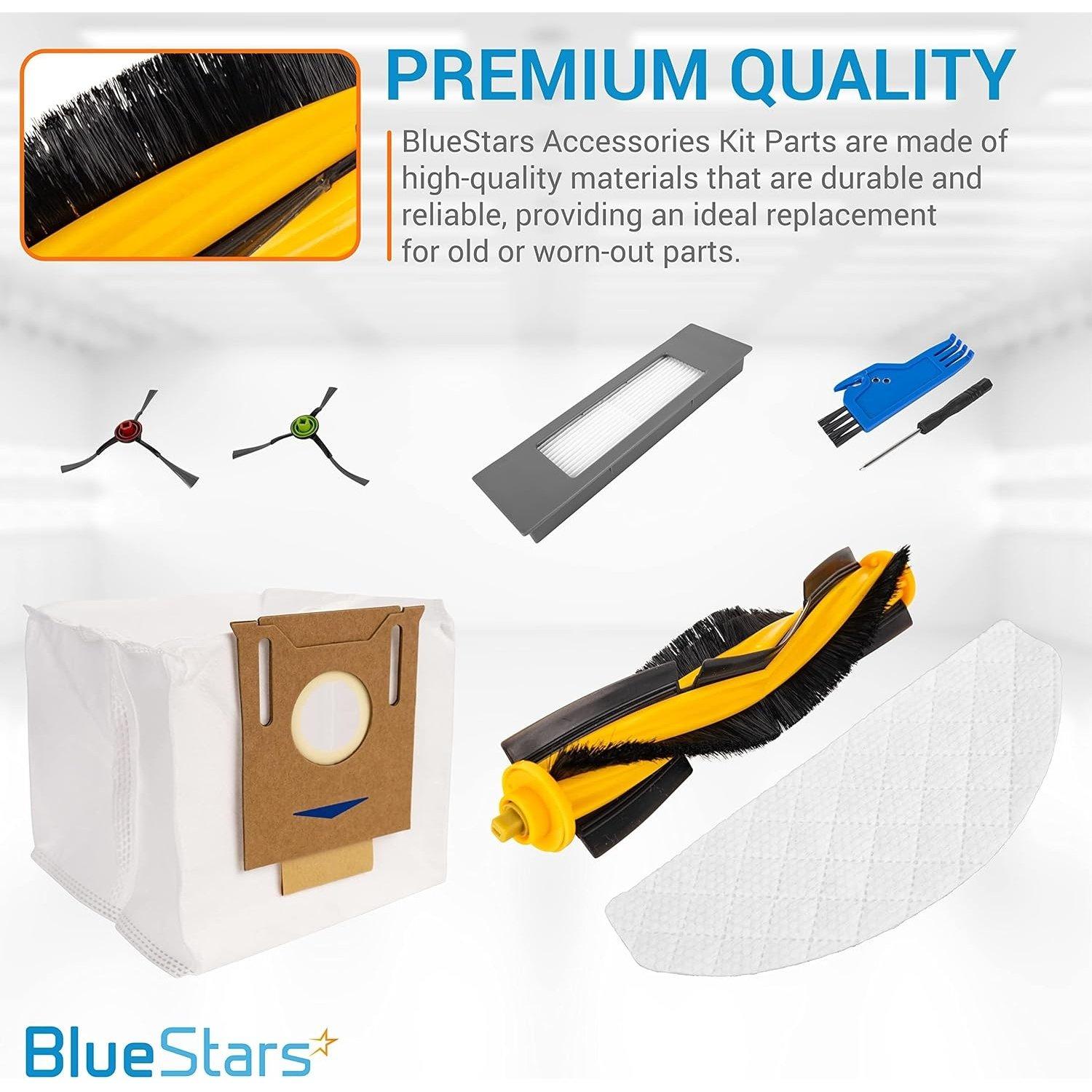 [Lifetime Warranty] Replacement Parts Kit for ECOVACS DEEBOT OZMO T8 (T8 AIVI, T8 MAX), N8 Pro (N8 Pro+), and Yeedi Vac (Vac Max, Vac Station) Robot Vacuum Cleaners - Extra Sweeping Brush image 5