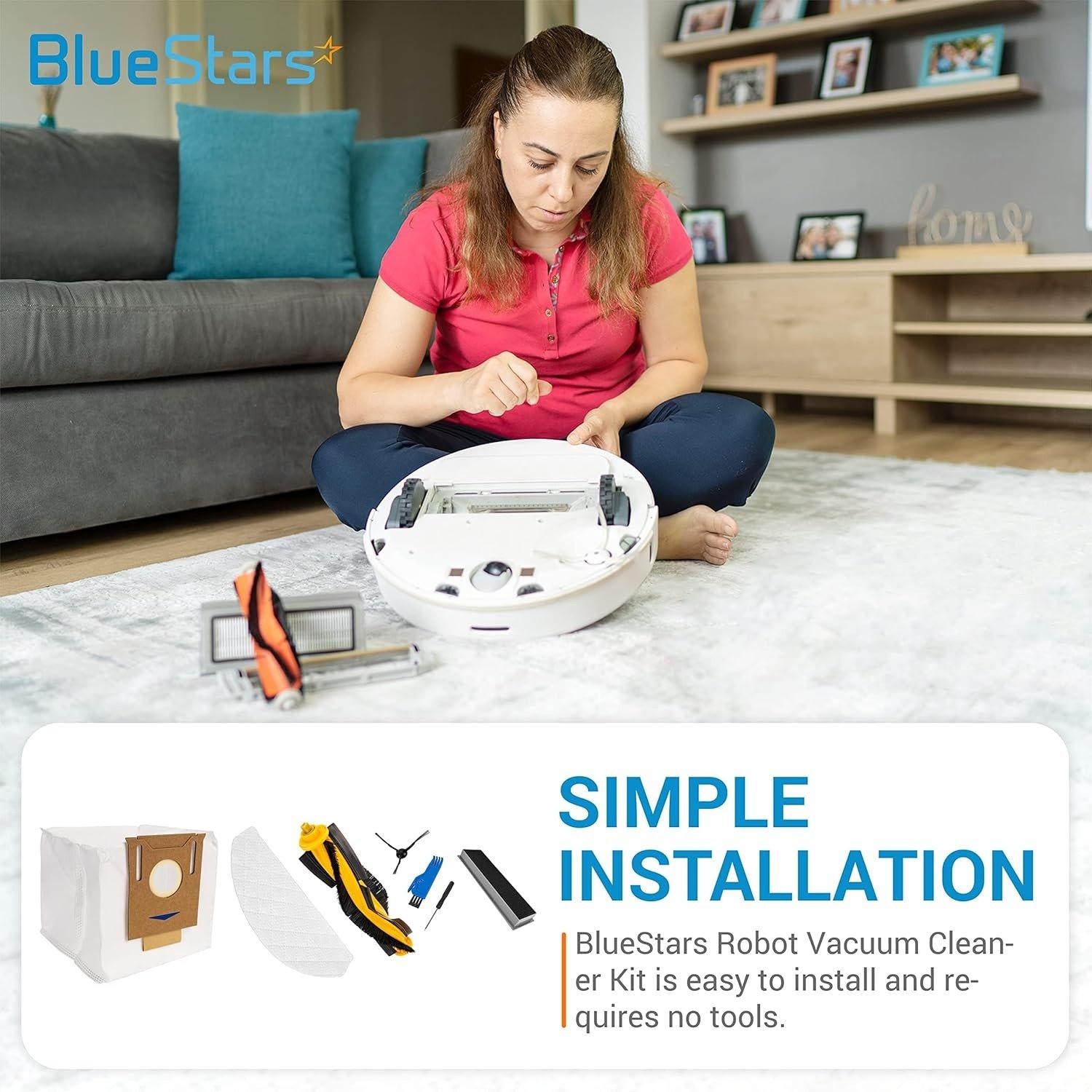 [Lifetime Warranty] Replacement Parts Kit for ECOVACS DEEBOT OZMO T8 (T8 AIVI, T8 MAX), N8 Pro (N8 Pro+), and Yeedi Vac (Vac Max, Vac Station) Robot Vacuum Cleaners - Extra Sweeping Brush image 3