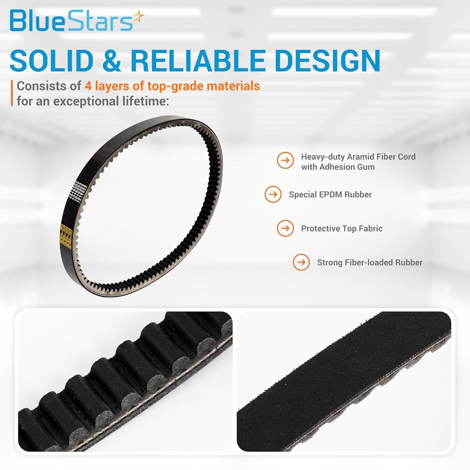 [Lifetime Warranty] 1016203 Clutch Drive Belt - Fits for Club Car 1992-Up DS and 2004-Up Precedent Gas Golf Carts image 5