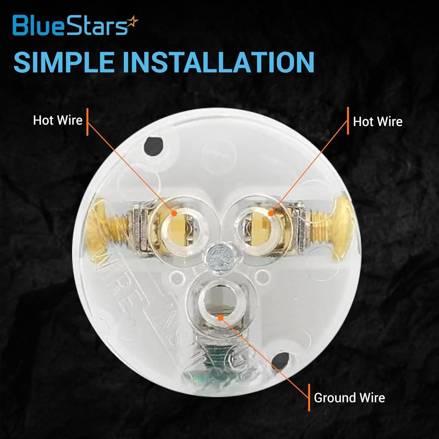 [Lifetime Warranty] Pack of 2 NEMA 6-20P Electrical Male Plugs image 2