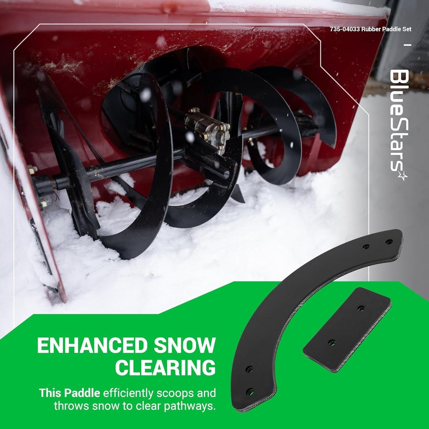 [Lifetime Warranty] 753-04472 735-04033 Rubber Paddle Set image 5